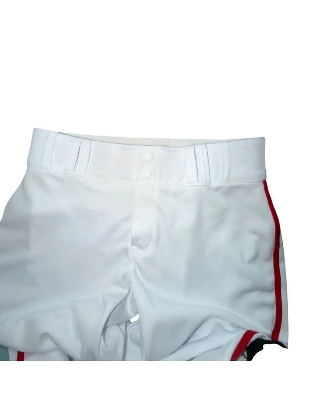 Champro Womens Softball Knickers/Pants-White/Red-M-GUC